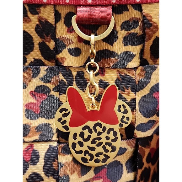 Harvey's For Disney Couture Minnie Mouse Leopard Print Seatbelt Purse NWT! - Picture 15 of 16